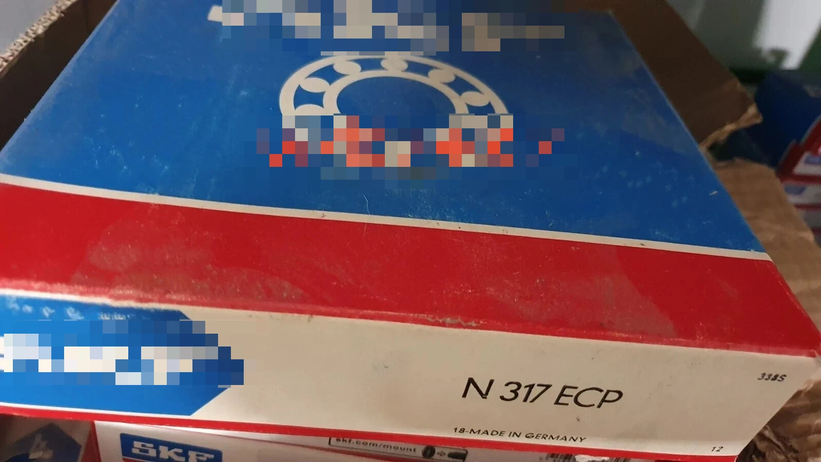 1PC FOE SKF N 317 ECP single row cylindrical roller bearing