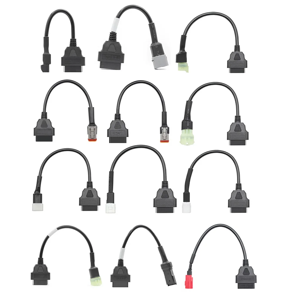 Outil de diagnostic de défaut de moto, ELM327 V1.5, directions OBD2 pour YAMAHA, HONDA, DucSauFor, Kawasaki, SUZUKI, EFI