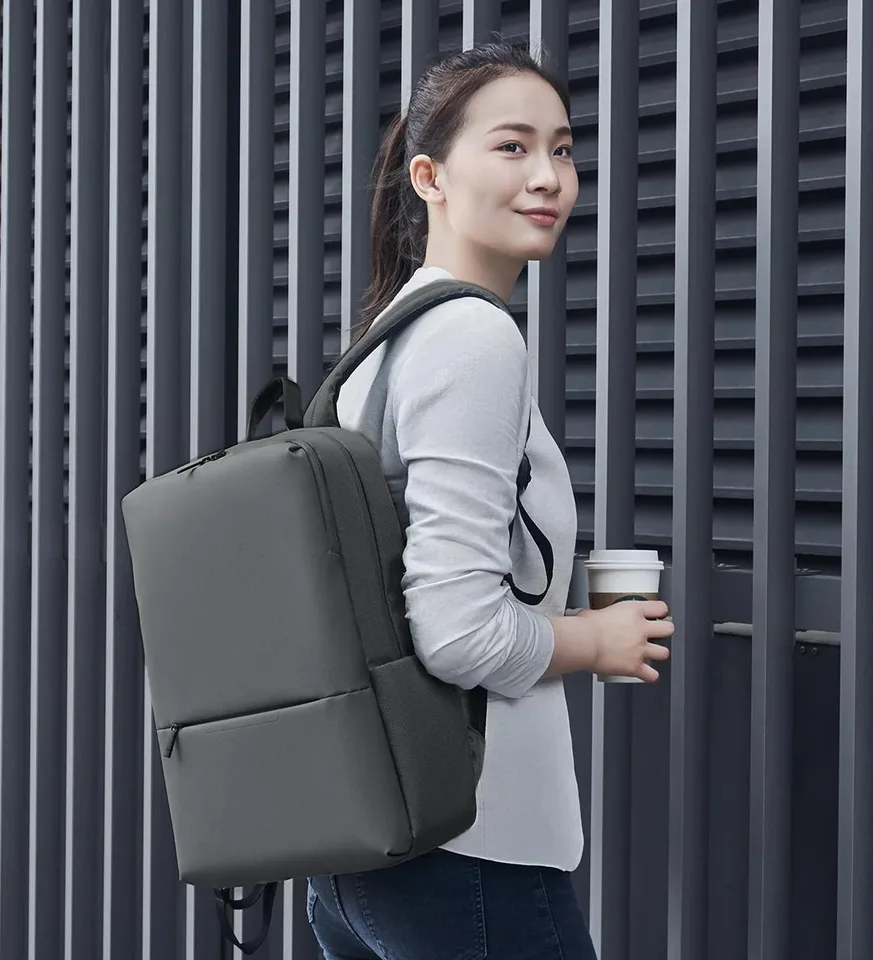 business style men laptop backpack for xiaomi Mijia Curled Casual & Women 15.6 Inch Backpack Bag Casual Bag Schoolbag Teens Trips original Xiaomi Classic Business Backpack