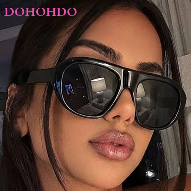 

Fashion Designer Big Frame Oval Sunglasses New Retro Luxury Punk Men Sunglass Outdoor Cycling Sports Eyewear Ladies UV400 Очки