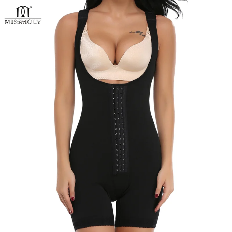 

Full Bodysuits For Women Underbust Waist Trainer Shaper MISS MOLY Push Up Chest Slimming Shaperwear Seamless Butt Lifter Fajas