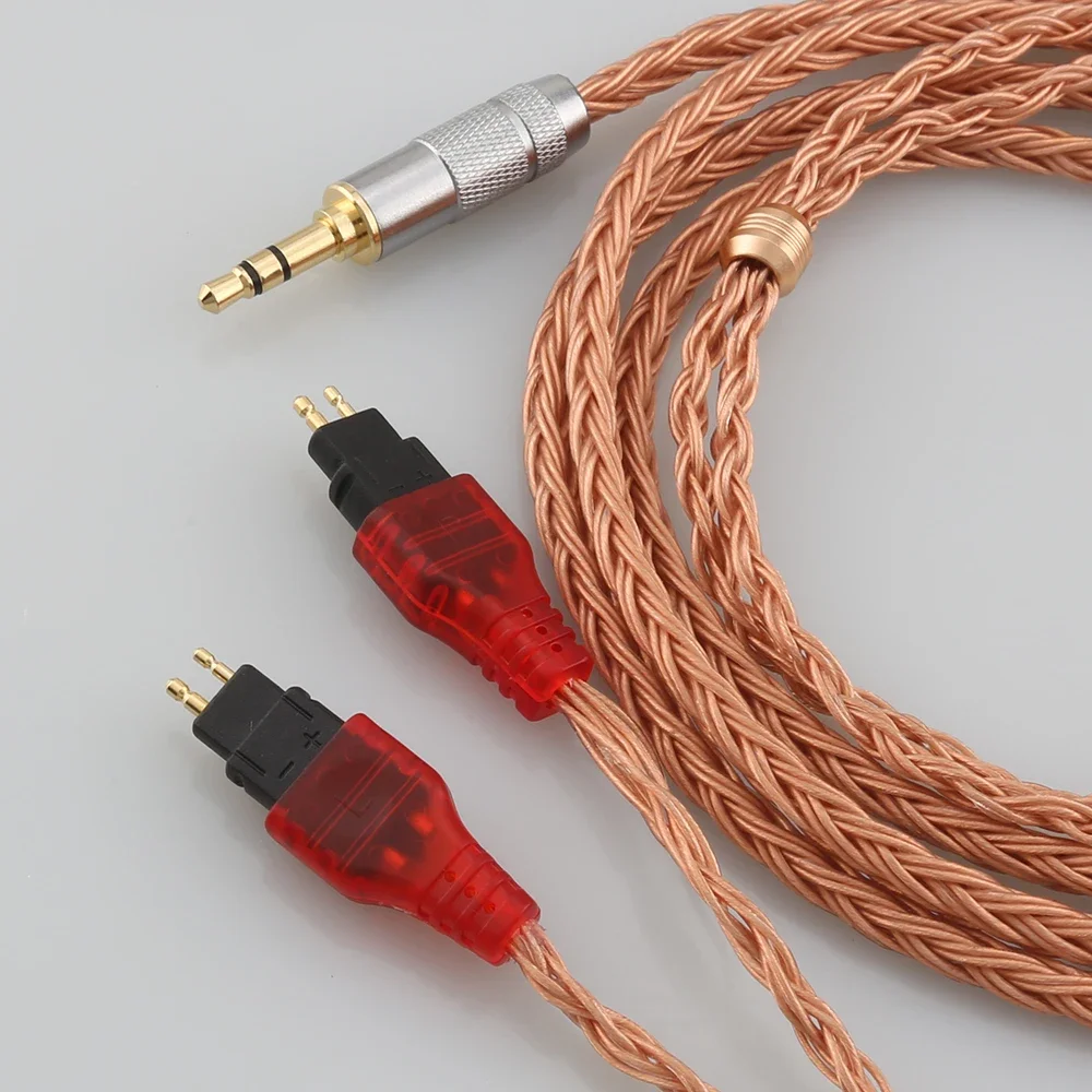 16 Core 99% 7N OCC Earphone Cable For Sennheiser HD580 HD600 HD650 HDxxx HD660S HD58x HD6xx