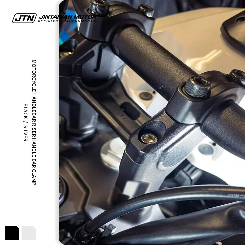 Suporte de Guidão JTN para Motocicleta, Adaptador de Guidão para YAMAHA TRACER 9 GT 2021-2026+, Acessórios CNC para Guidão