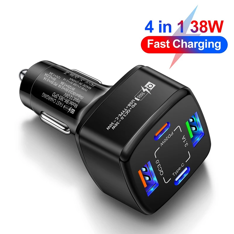 38W Car Charger 2 U… - image