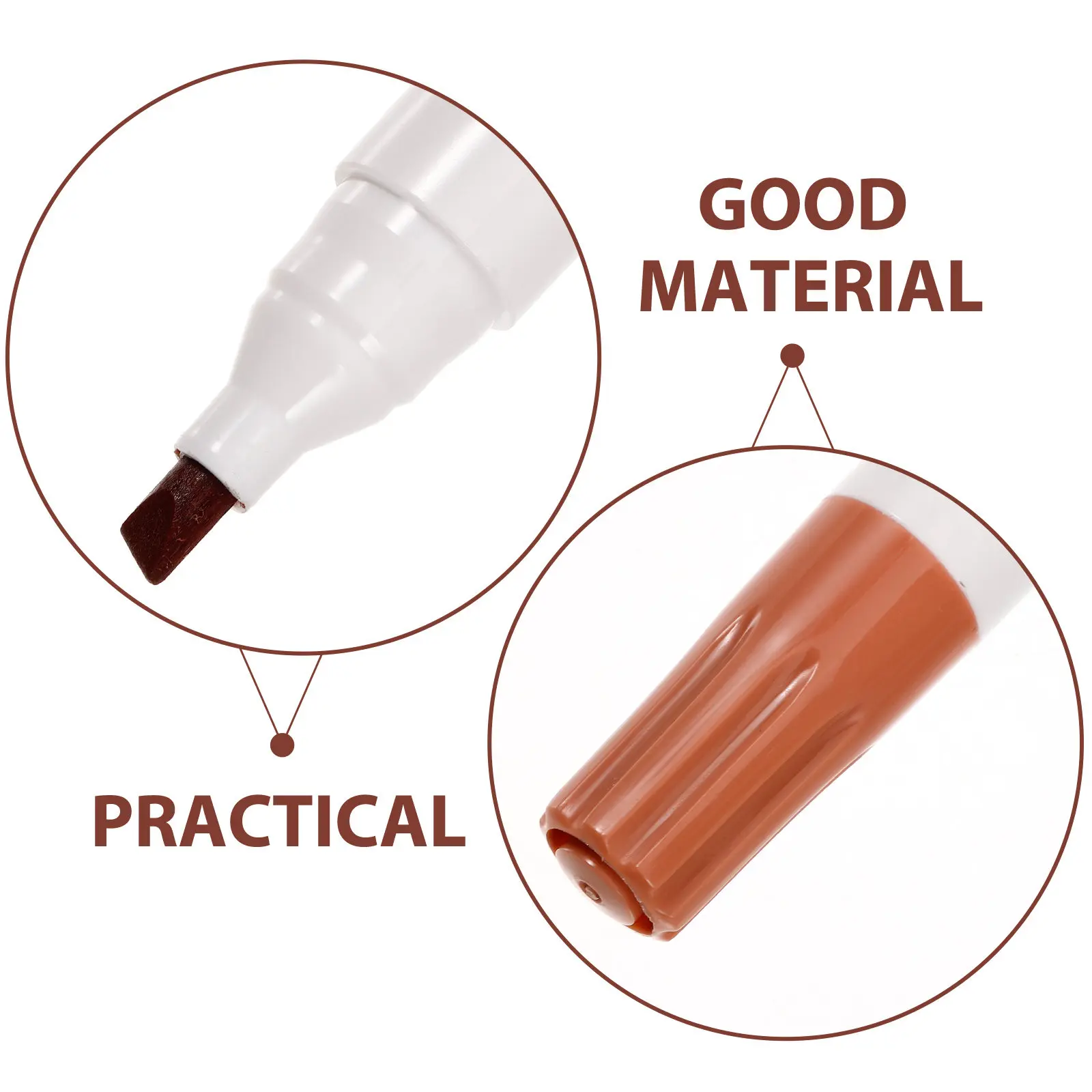 Wood Stain Pens 8pcs Furniture Repair Markers for Hardwood Floor Scratch Repair Kit