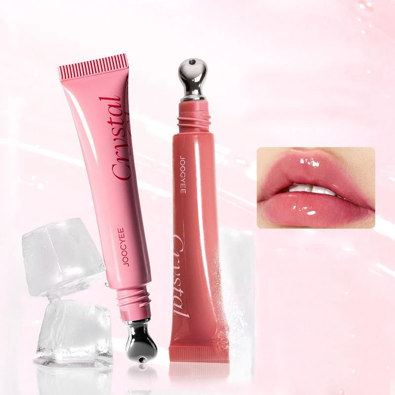 Joocyee Lip Gloss Mirror Lipstick Essence Honey Lip Glaze Vegan Lip Balm for Instant Moisture, Shine & Hydration - Softening