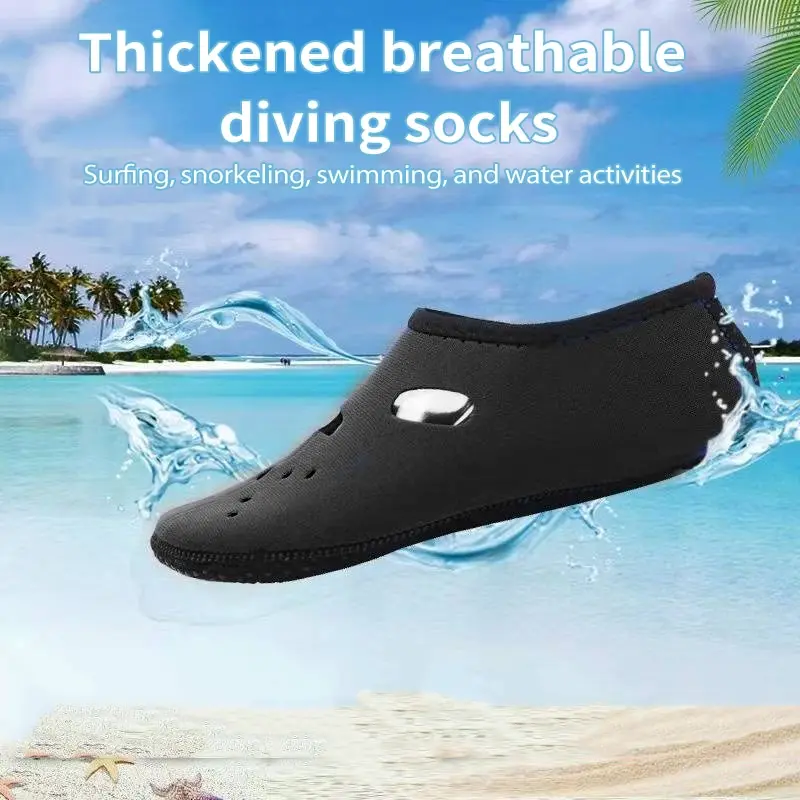 3mm Quick Drying of Rubber Material Shoes Non-slip Adult Warm Patchwork Elasticity Diving Surfing Boots for Swimming Snorkeling