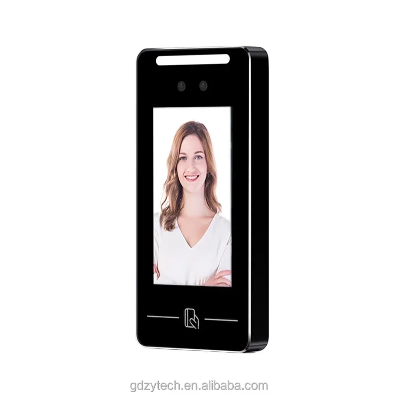 Office Employee Time Attendance 5 Inch Face Recognition Machine WIFI SDK Access Controller With Software