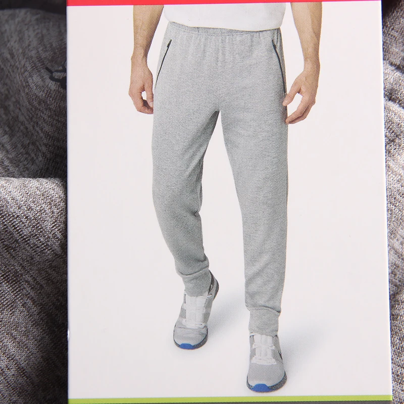 

Мужские трикотажные спортивные брюки свободного прямого кроя, осенне-зимние повседневные брюки, молодежные модные брюки со средней/высокой талией, длина 7/8