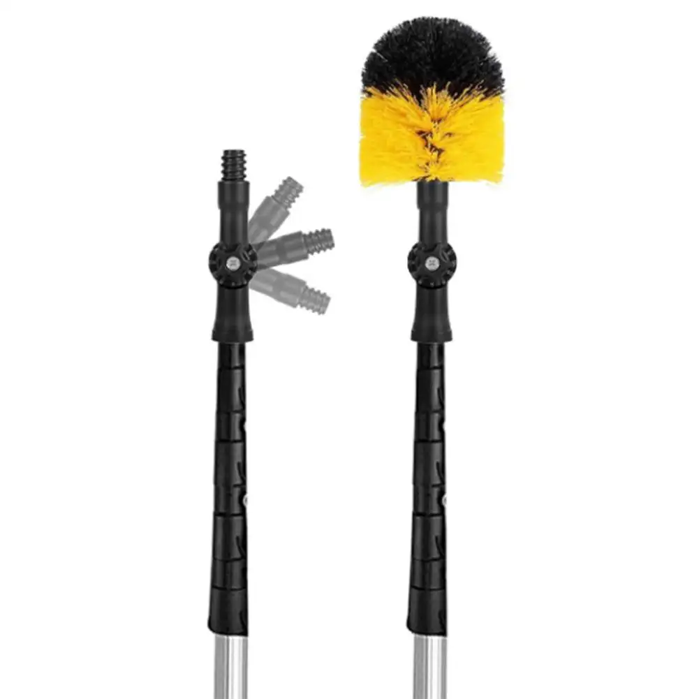 

1.8m Telescopic Pole 180-Degree Swivel Head For Paint Roller Extension With Swivel Articulated Joint For Clean Windows, Ceilings