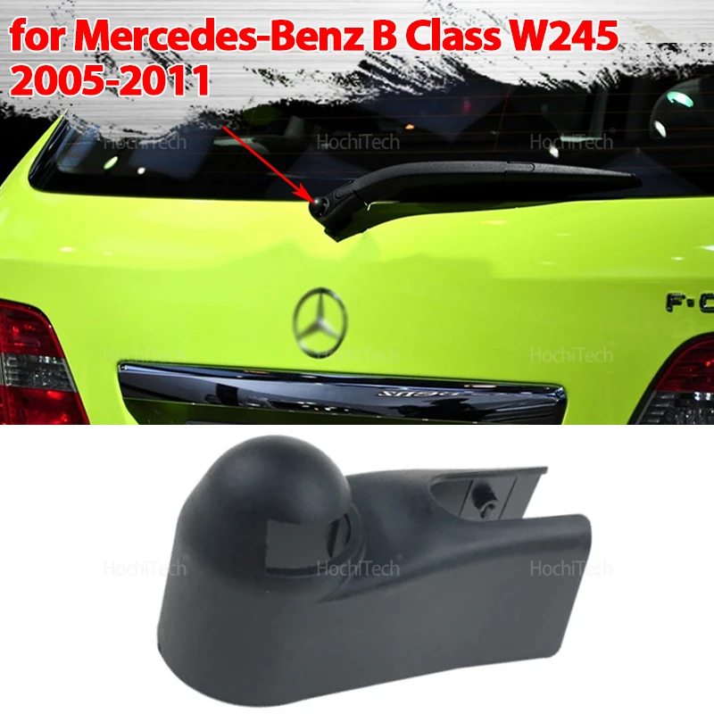 Rear Windshield Windscreen Wiper Arm Cover Cap Mounting Nut Replacement for Mercedes-Benz B Class W245 2005-2011 A0009980821