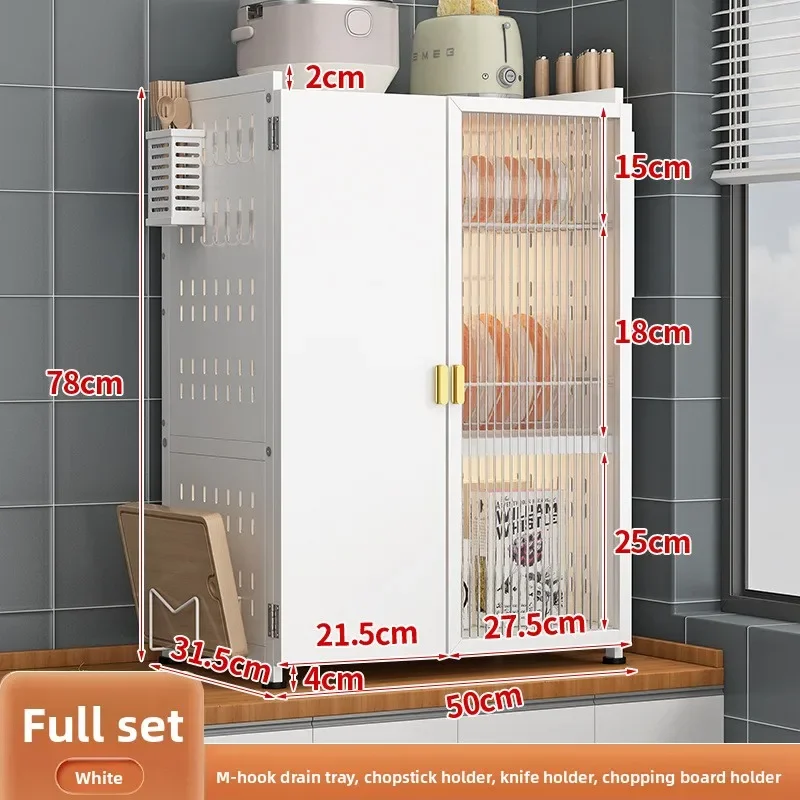 

Minimalist Kitchen Cupboard Shelf Bowl Rack Drain Rack Countertop Pumping Household Door Tableware Dish Dish Plate Storage Rack