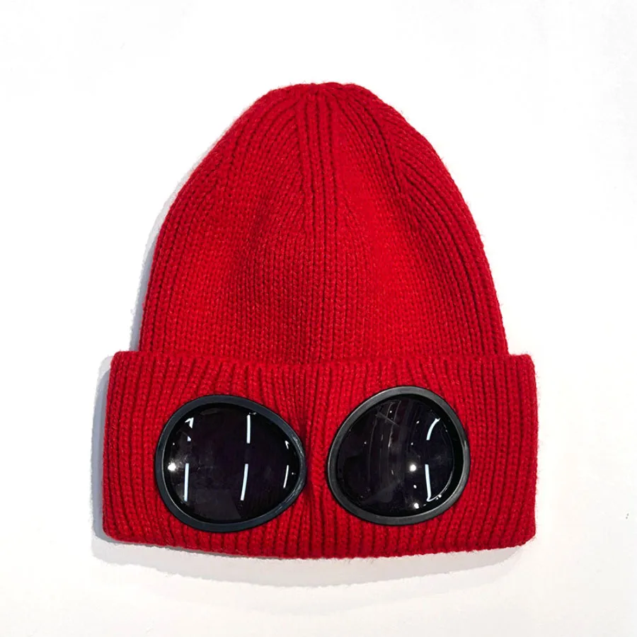 New Winter Warm Beanie Hats Women Men Winter Windproof Glasses Knitted Ski Mask Cap Outdoor Ear Protection Sports Cold Hat, image 9