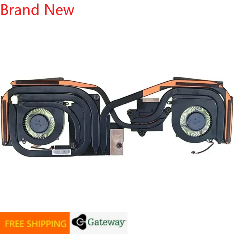 Brand New CPU Coooling Fan for MSI GE66 GP66 GL66 Dual Heatsink Assembly
