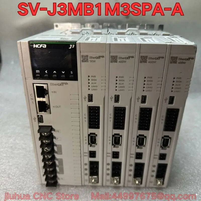 The function test of the second-hand SV-J3MB1M3SPA-A servo driver is normal.