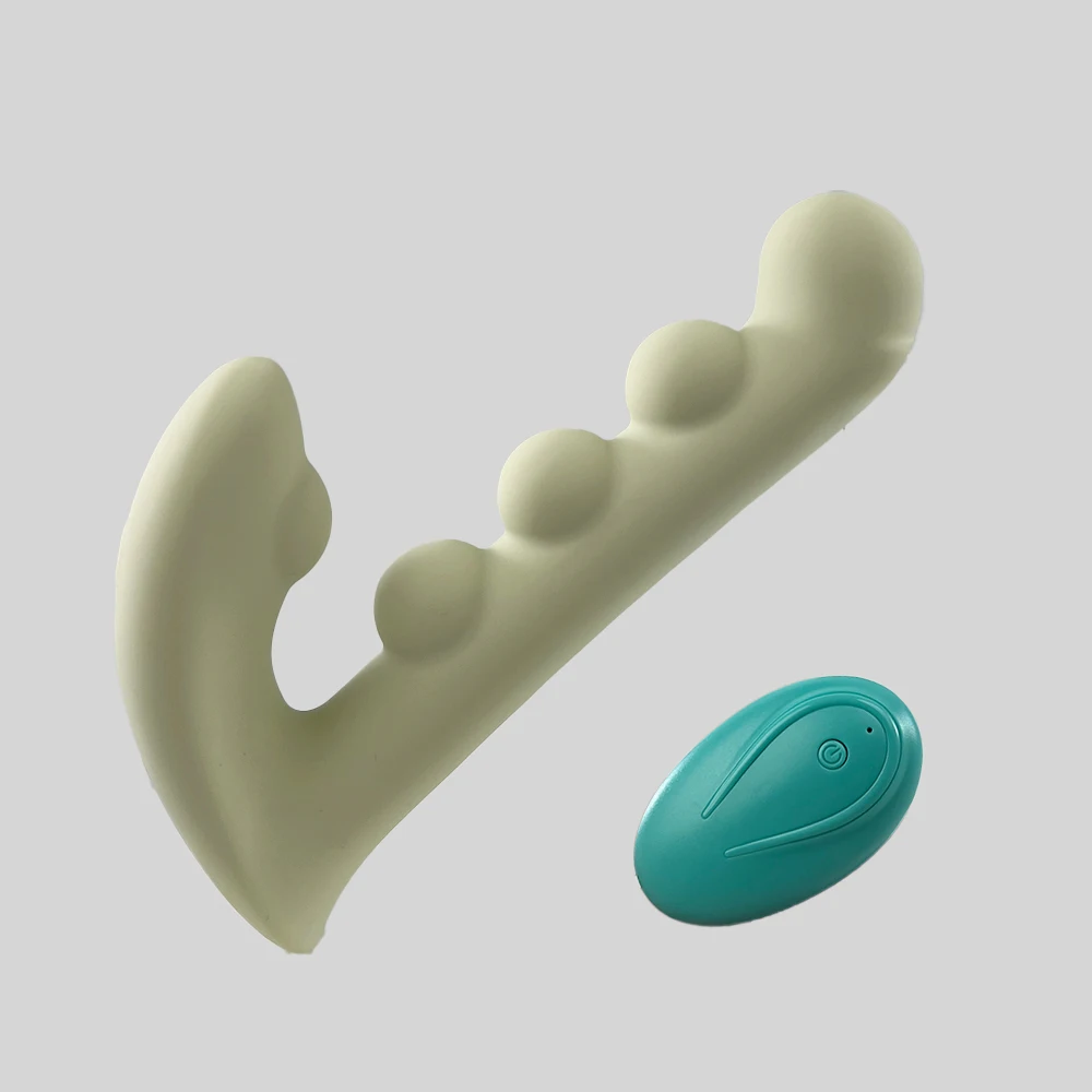 Remote Control G-Spot And Clitoral Vibrator for Women 5 Points Stimulation Ultimate Pleasure Penetration Dildo Vibrator Sex Toy