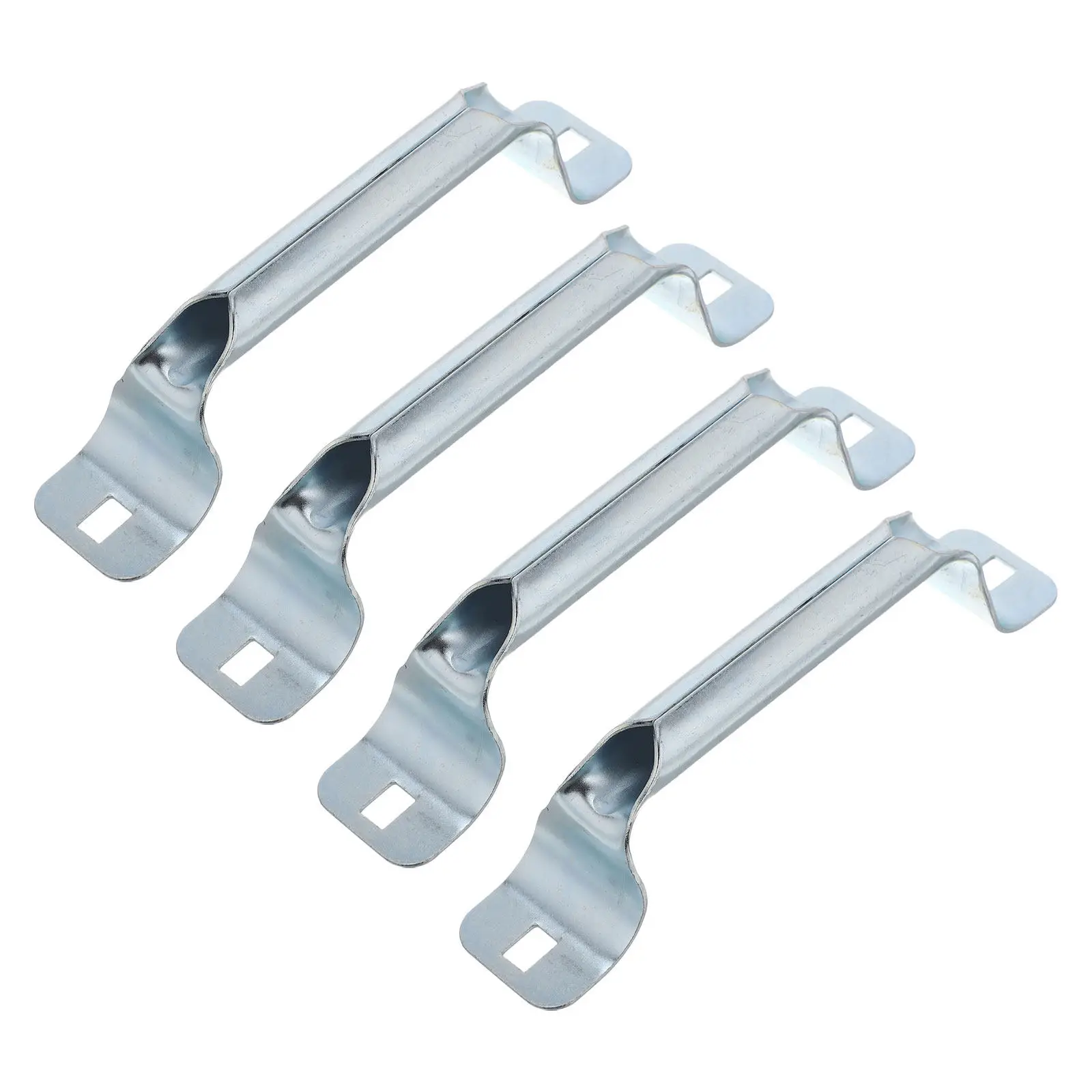 4Pcs Garage Door Handle Zinc Alloy Metal Pull Manual Lift Sliding Barn Door Decorative Hardware Set Hand Pull Shed Handle