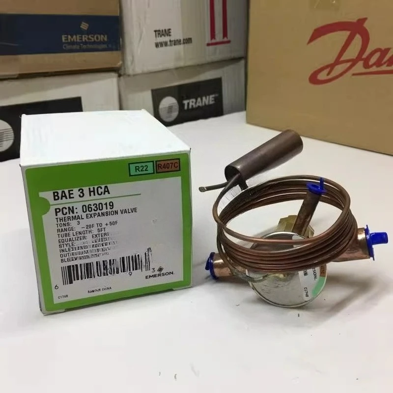 Emerson Thermal Expansion Valve Bidirectional Flow BAE3HCA BAE4HCA BAE5HCA BAE6HCA BAE2HCA BAE1HCA BAE2-1/2HCA BAE1-1/2HCA