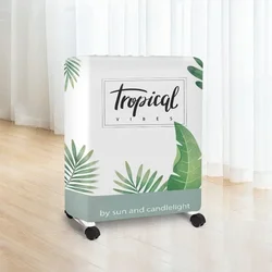 New Radiator Dust Cover Household Oil Tin Dust Cover Heater Dust Cover Fabric Electric Heating Dust Cover Home Storage Cleaning