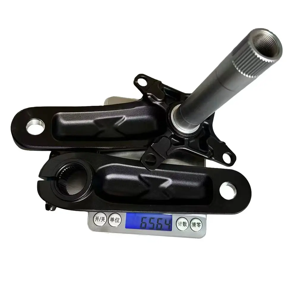 127 Kids Bike Crankset Crank Arm Set 127mm Single Speed Bicycle Crank Narrow Wide Chainring 32/34/36/38/40T 12/14/16/18/20 inch