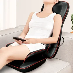 Multi-functional Massager - Neck, Back, Waist Relief Cushion, Vibration Hot Compress, Full Body Massage with Split Design