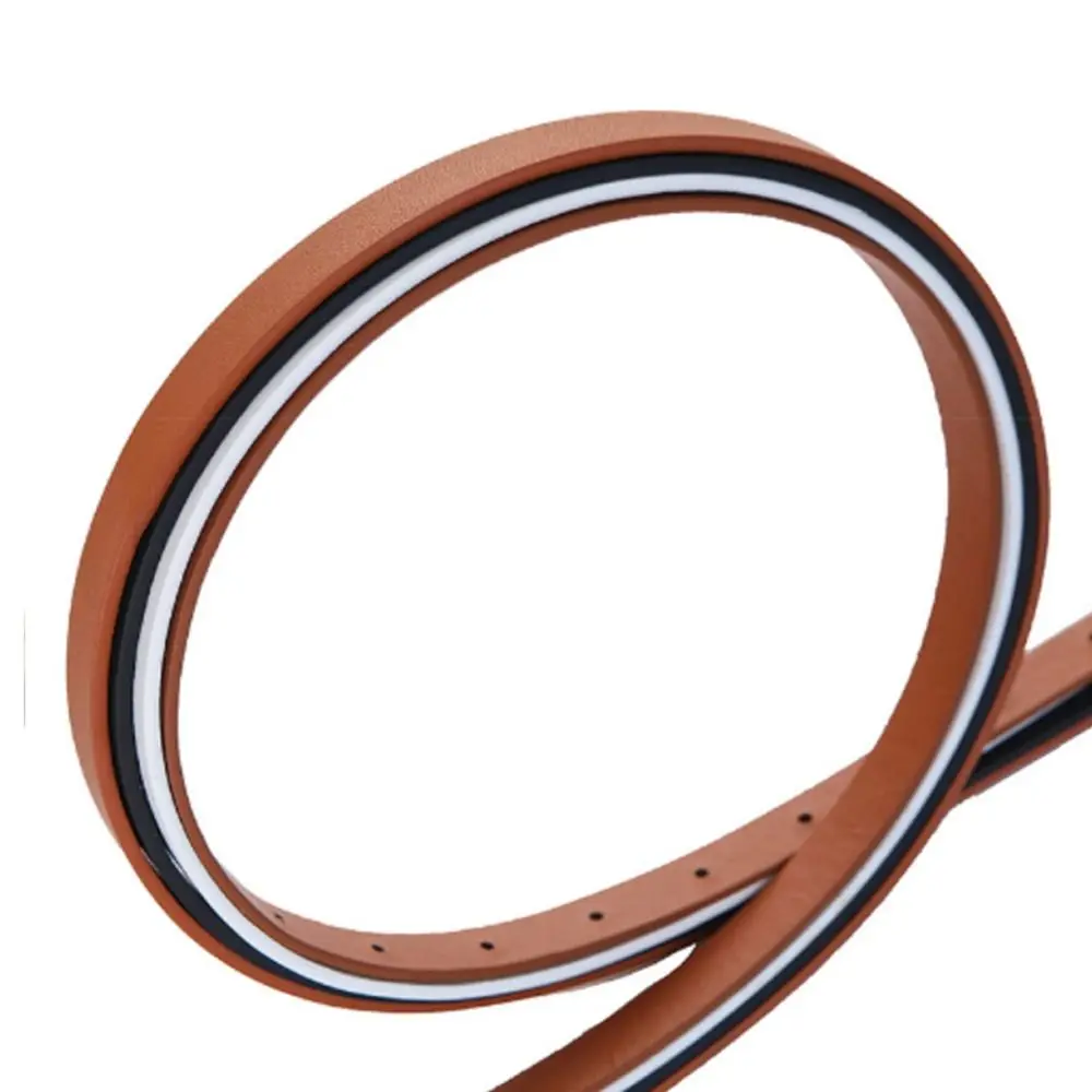 Casual Pu Lederen Riem Mode Luxe Design Veelzijdige Dunne Riemen Retro Jeans Taille Riem