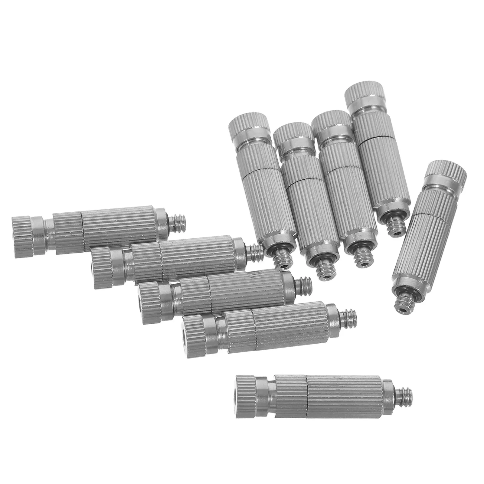 10 Pcs Brass Atomizer Mister Nozzle Anti- Fogging Spray Head Greenhouse Irrigation Sprinkler Heads