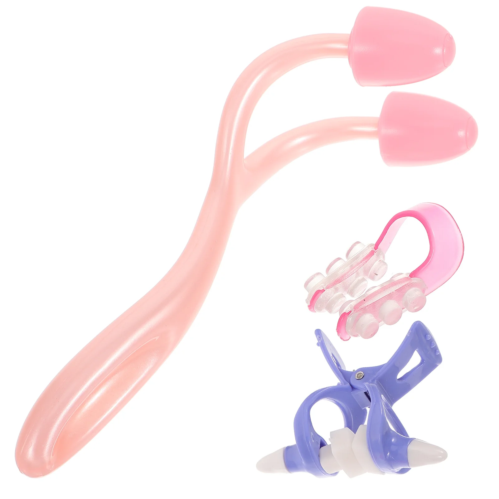 여성용 브리지 교정기 실리콘 쉐이퍼 클립 1세트 휴대용 미끄럼 방지 코 리프팅 도구 소형 얼굴 조형기