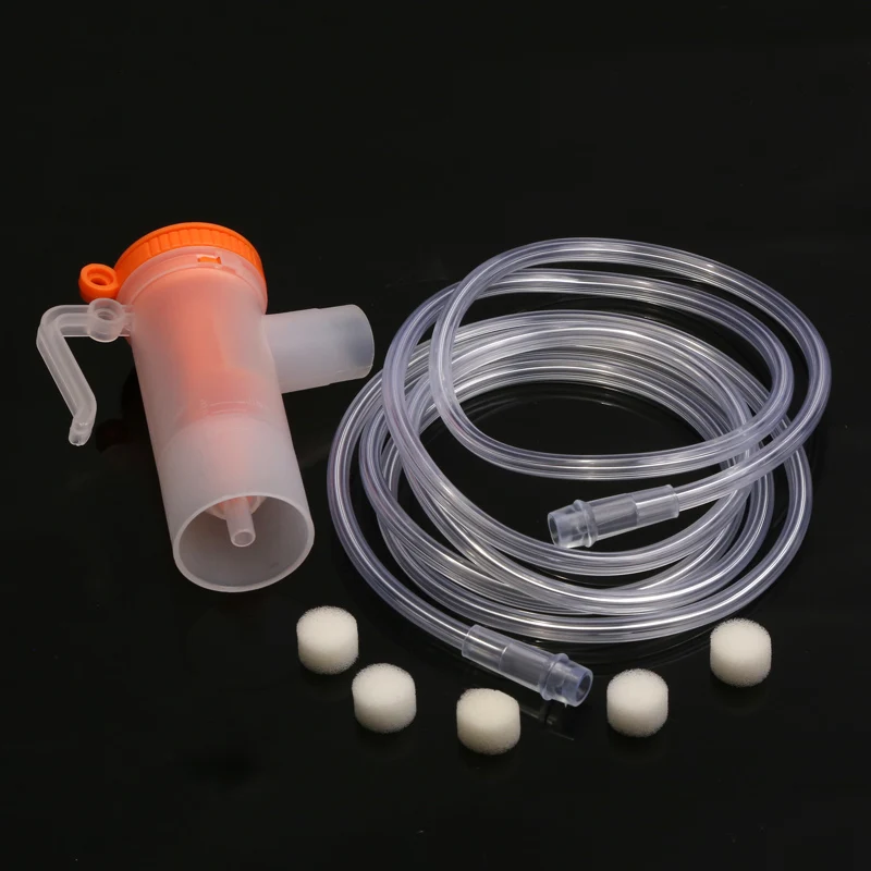 8ml Nebulizer Cup Air Compressor Atomizer Tube Portable Nebulizer Bottle Tank Home Health Care Allergy Inhaler Aerosol 1 Set