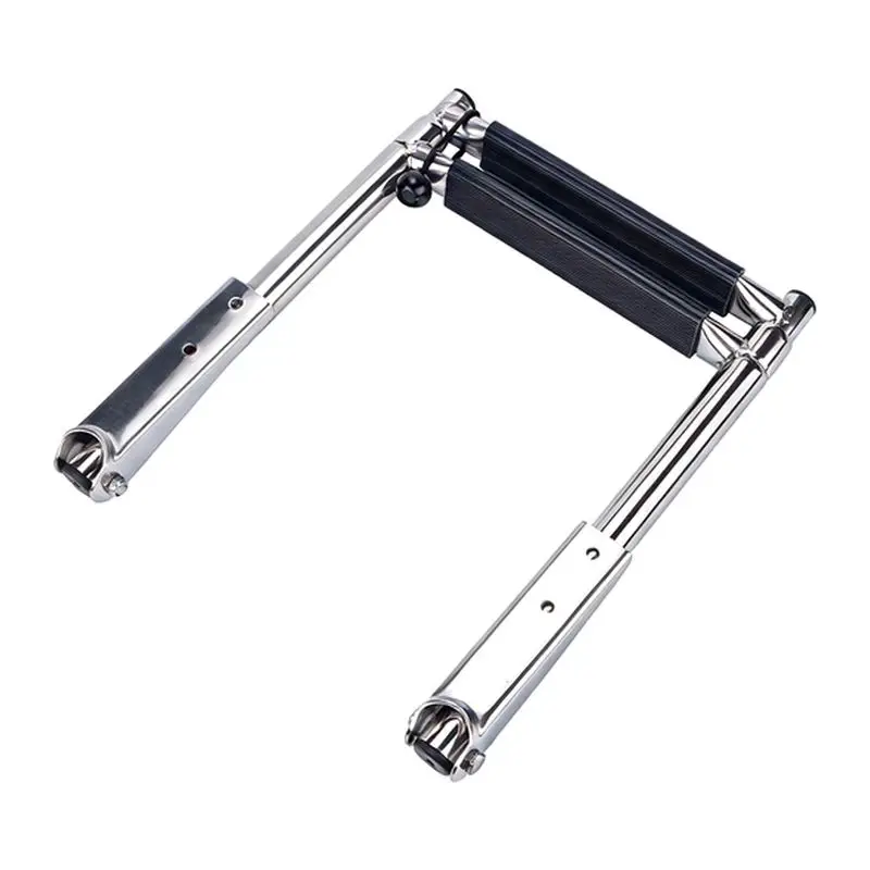 Marine Launching Ladder, Stainless Steel Deck Ladder Two-section Retractable Ladder, Ship Boarding Ladder Pedal Gangway Ladder