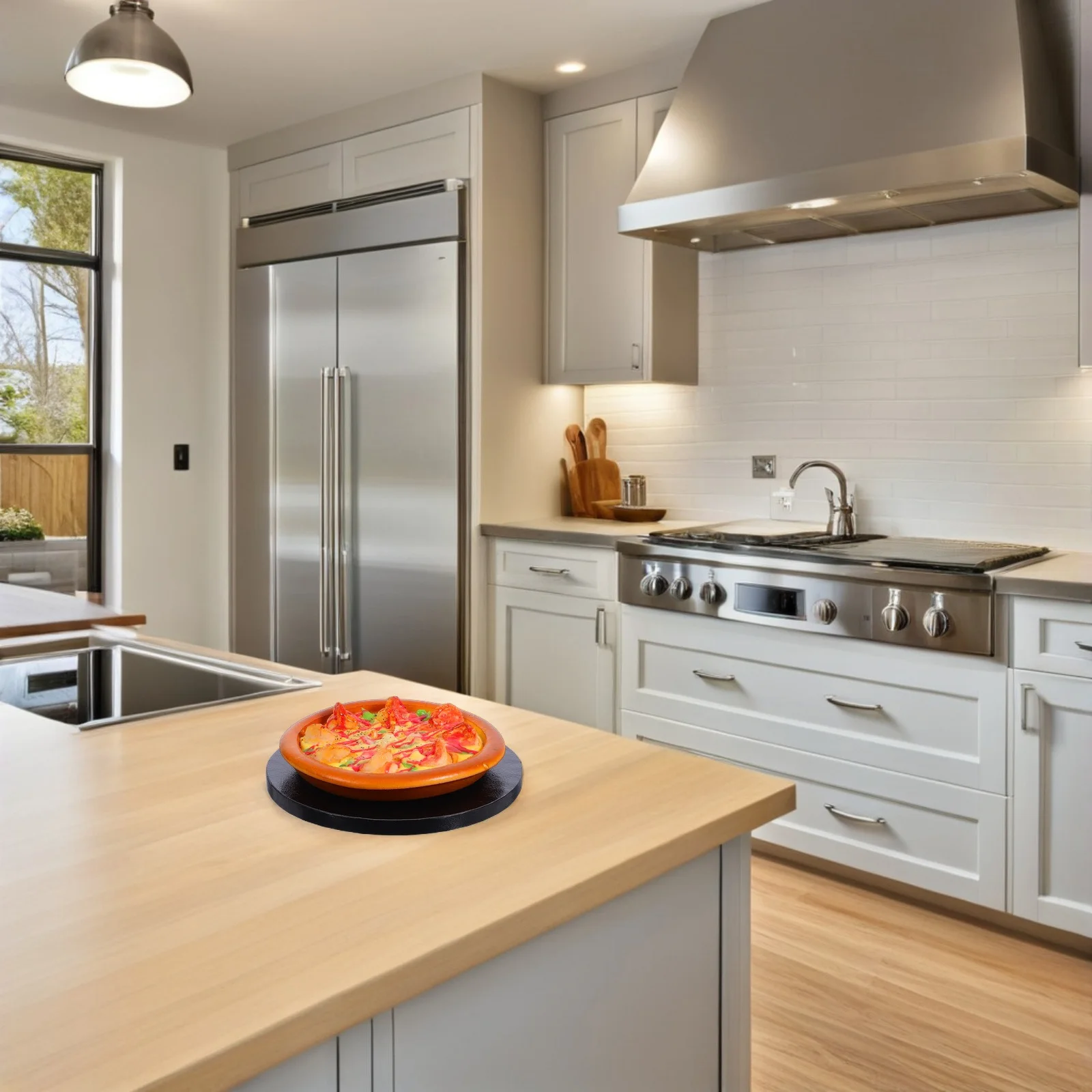 

4pcs Round Board 10-Inch Thickened Multilayer Corrugated Cake Drum For Wedding Birthday Party Baking Display Bakery Supply Cake