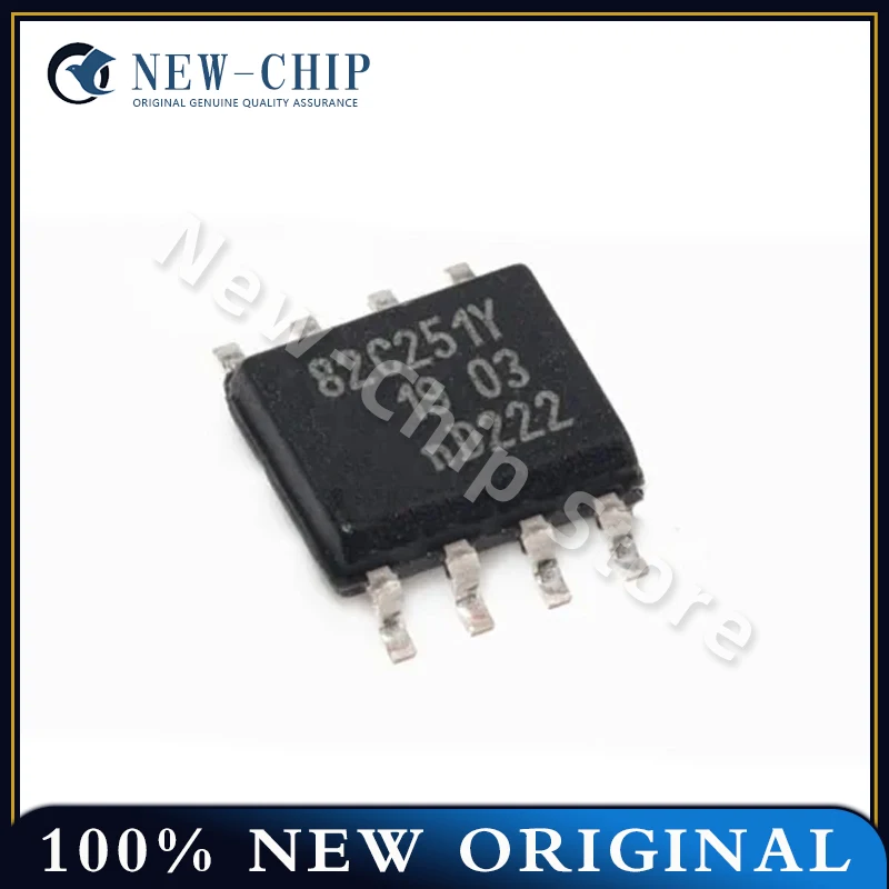 20PCS-200PCS/LOT PCA82C251 82C251 PCA82C251T/YM SOP-8 New Original