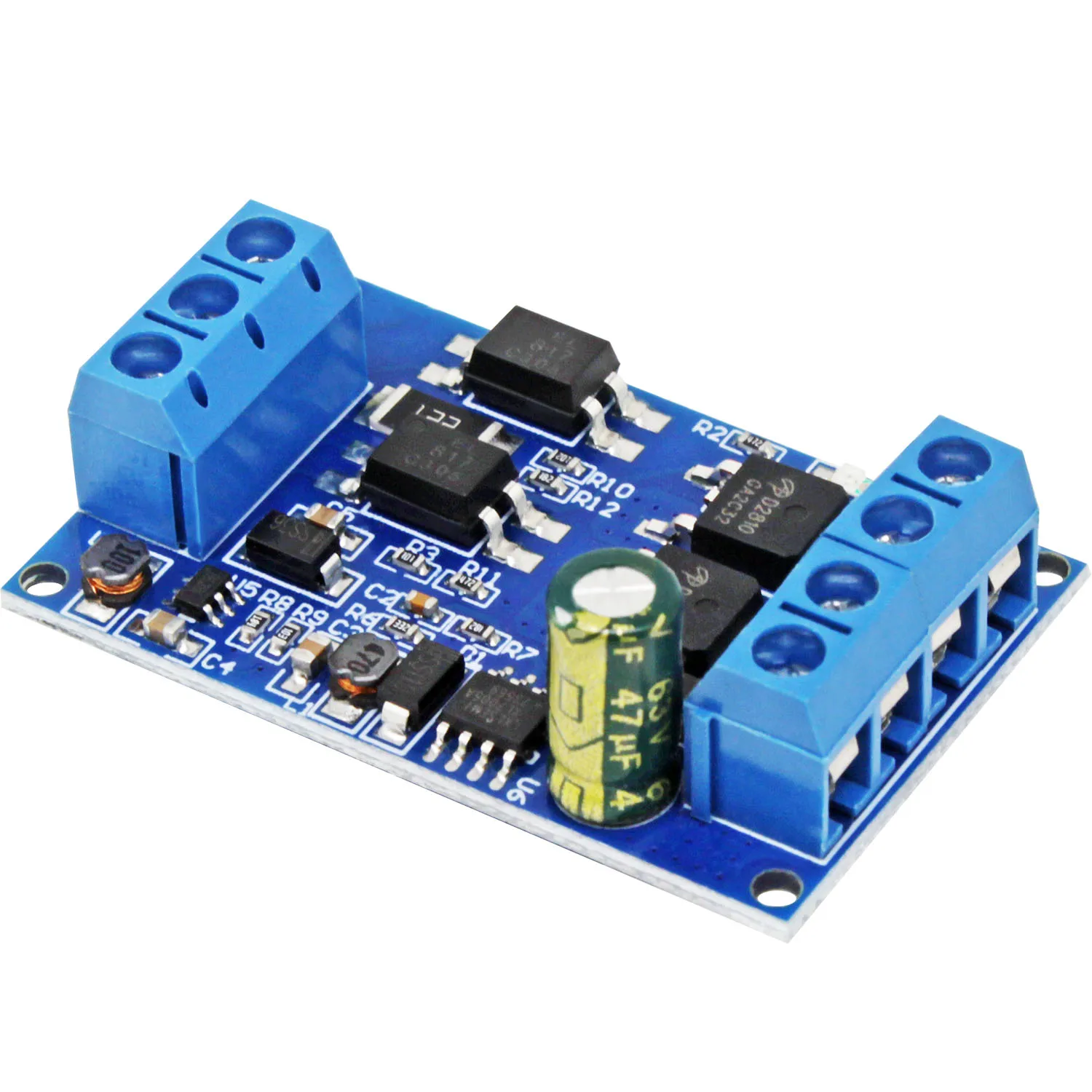 Adjustable PWM Electronic Switch Board for Dual MOS High Low Level Trigger Driver Module
