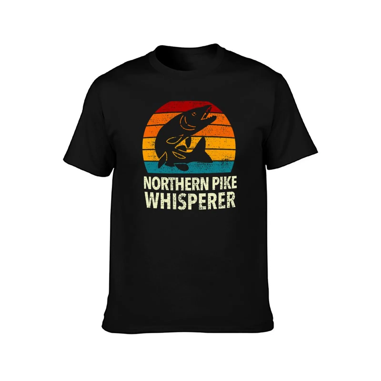 Northern Pike Whisperer Fishing Freshwater Sport Fishing And Angling T-Shirt Water Resistant Casual T-Shirt