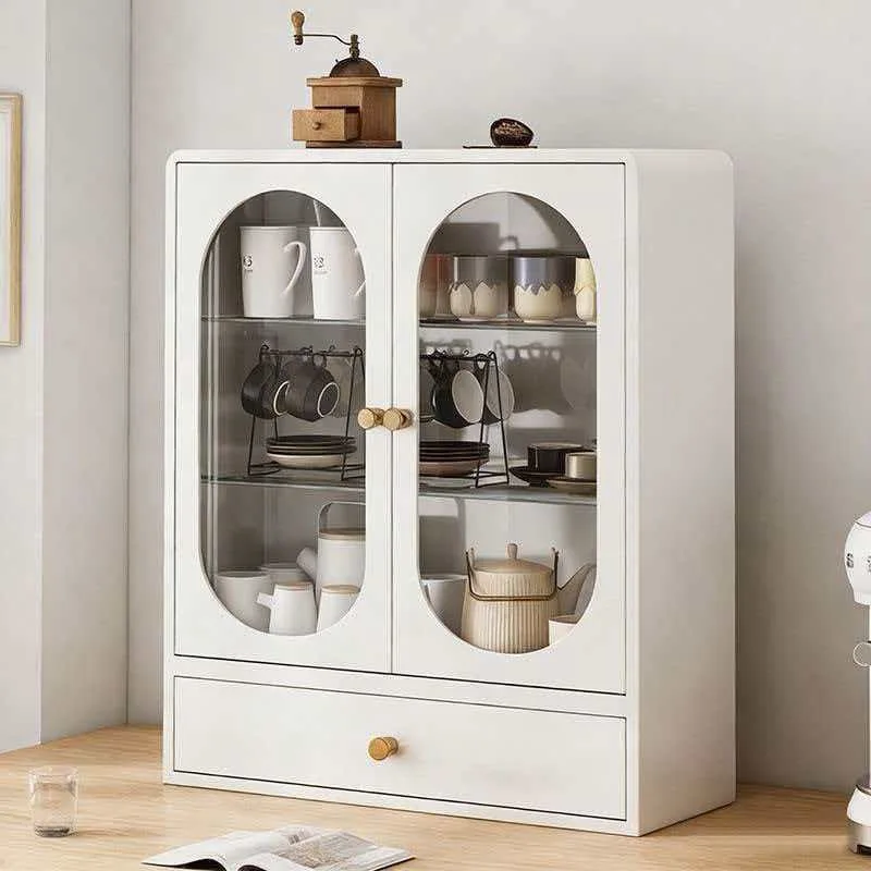 Cross-border dust-proof cup storage locke  holder water   locker tea set tea  coffee cup desktop rack