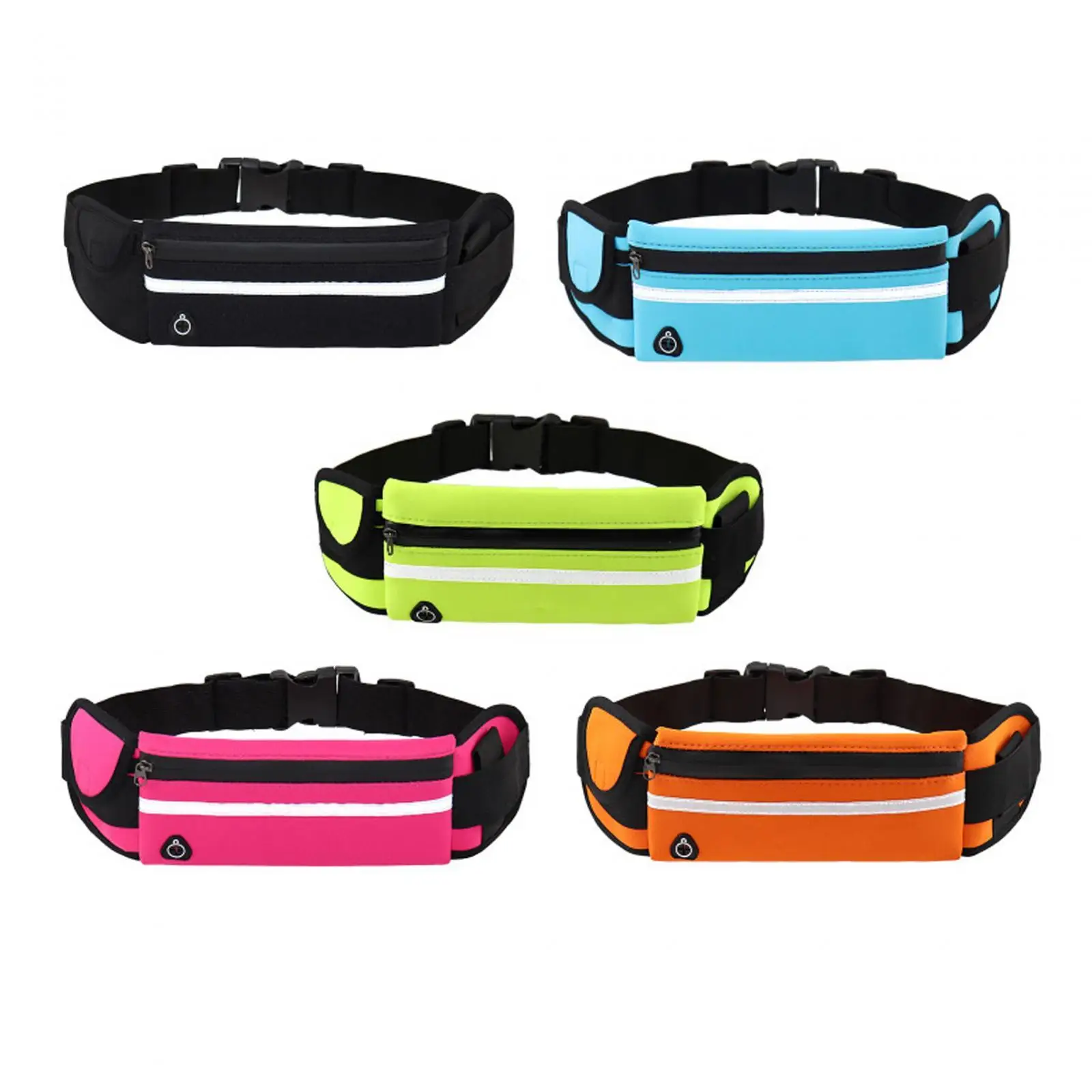 

Running Belt Waist Packs Jogging Pocket Belt Phone Storage Bag Waist Fanny Pack for Mountaineering Hiking Riding Leisure Cycling