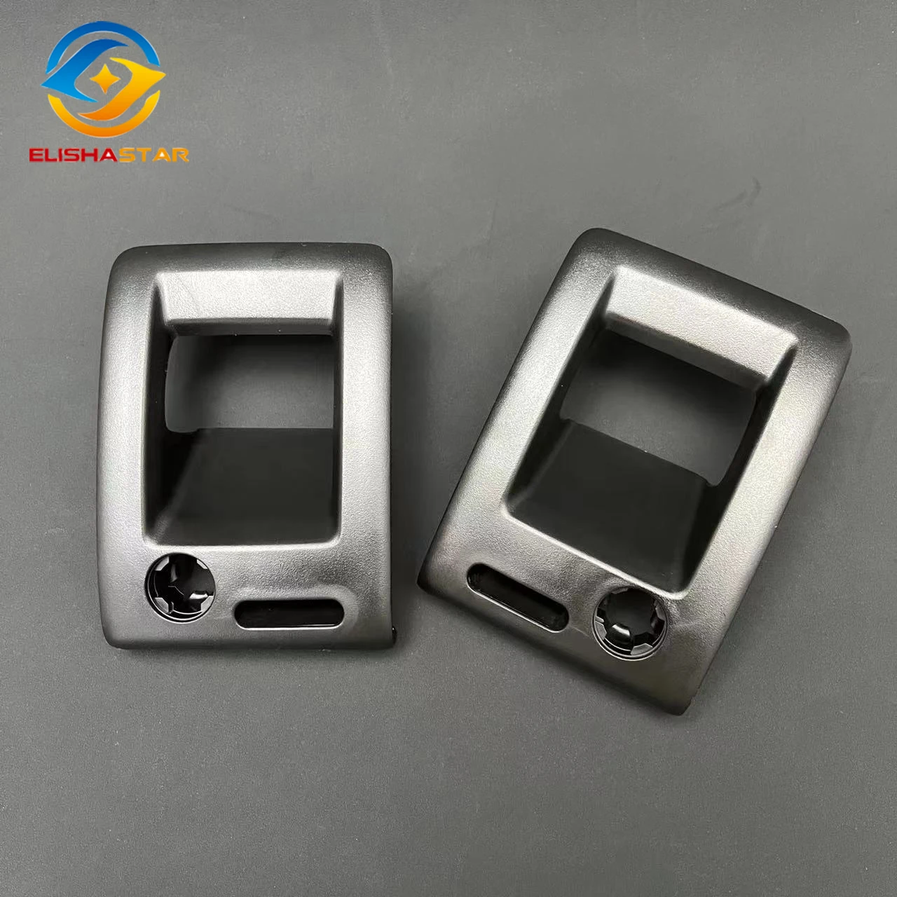 Rear Seat Down Lock Buckles Trim Cover Panel Baffle Clasp Hands With key Hole For VW Passat B6 3C5885893 3C5885894