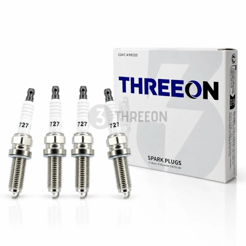 3/4/6pcs THREEON Iridium Spark Plug For LAND ROVER Defender 2.0 3.0 Discovery 1.5 2.0 3.0 Range Rover 3.0 5.0 LR091617 TOSP3027
