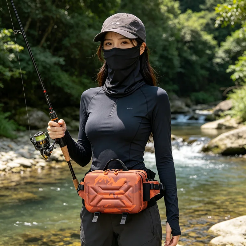 Cross Body Bag Fanny Pack Outdoors Waterproof Lure Pouch Multifunctional Single-shoulder Messenger Bag Backpack Crossbody Bag