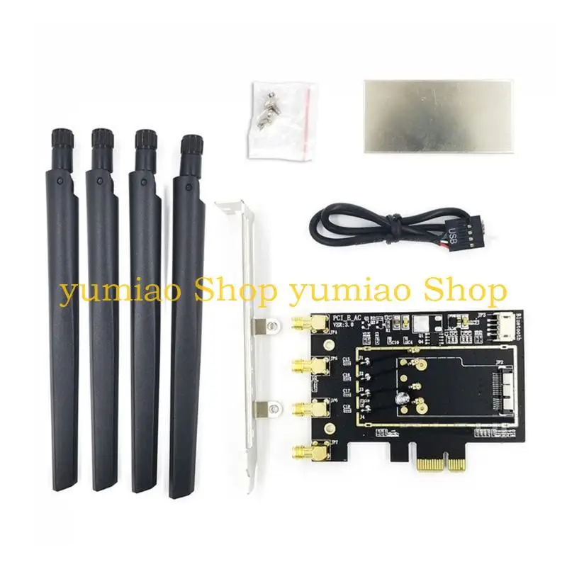 

587B WIFI-адаптер Bluetooth-совместимый адаптер WLAN PCIE BCM94360CSAX BCM943602CS