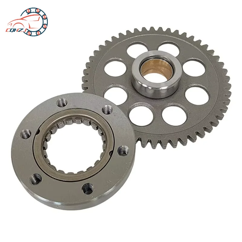 CQHZJ Motorcycle Starting Overrunning Clutch For Yamaha Majesty 250 LINHAI 250 YP250A YP250R  4D9-15517-00-00 4D9-15590-00-00