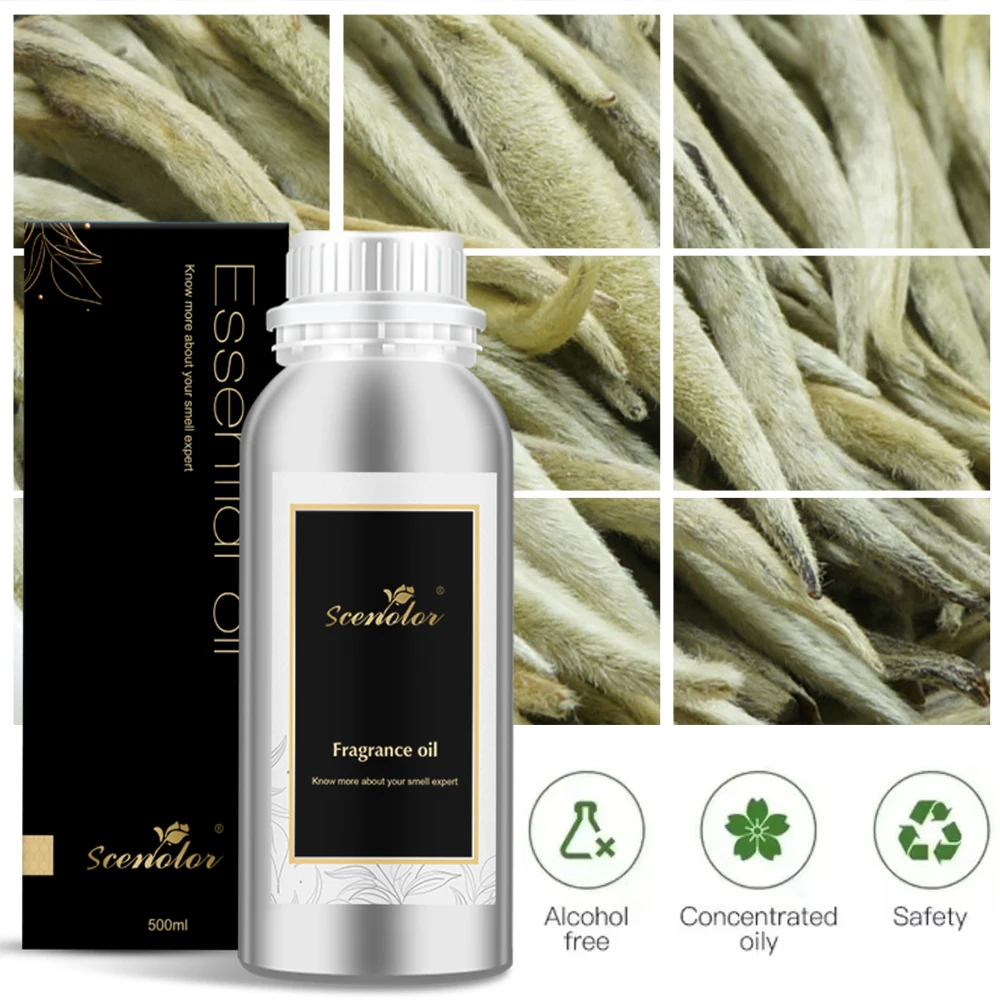 

500ML Luxury Hilton White Tea Essential Oil Home Fragrance For Aroma Diffuser Candle Soap Scented Oil Perfume Home Air Freshener