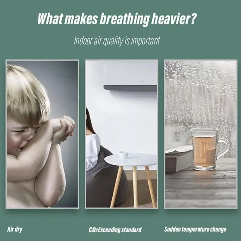 Analisador Inteligente Poluição do Ar da Poluição do Ar umidade Temperatura N58D