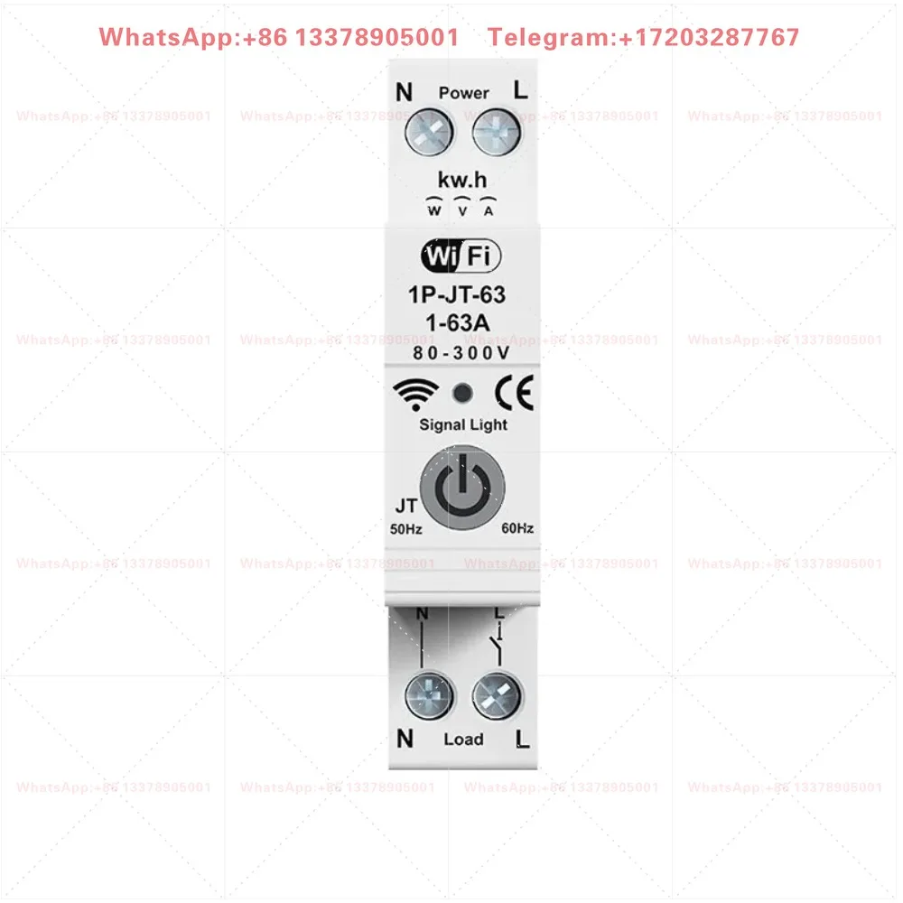 WIFI intelligent circuit breaker metering meter leakage reclosing overcurrent overload undervoltage protection
