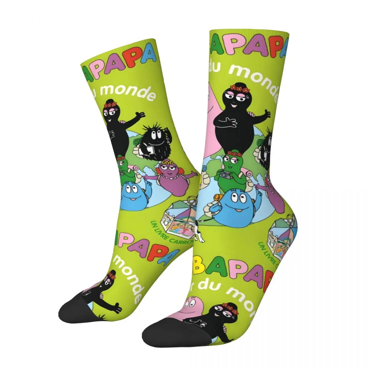 Chaussettes d'extérieur pour hommes et femmes, bas de famille mignons, cadeau de nouveauté, printemps, été, automne, hiver, 20