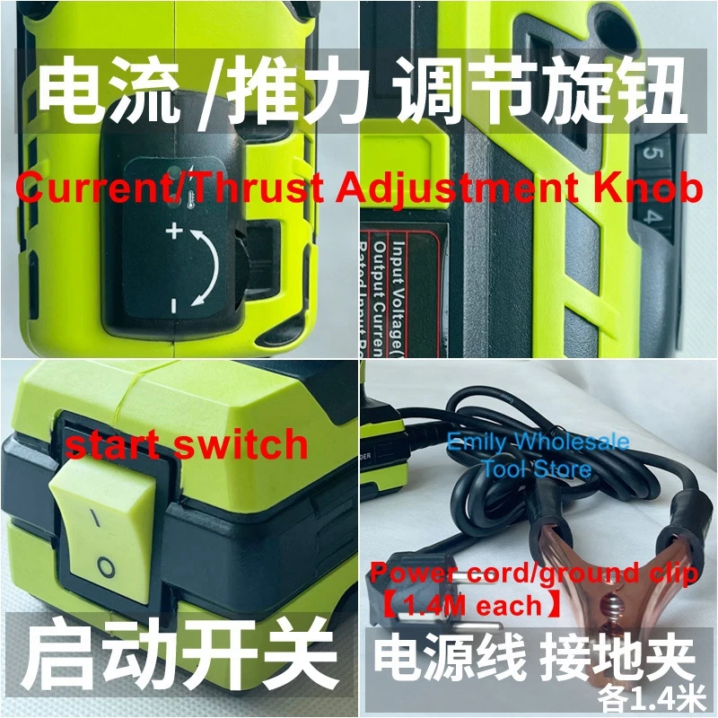ARC-120Home 휴대용 전기 용접기, 가정용 소형 미니 휴대용 산업용 올인원 용접기