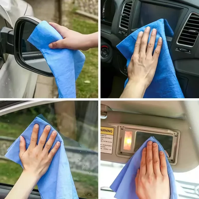 Super Absorbent Towel Magical Auto Care Suede Chamois Towels Car Cleaning Towel Wash Cloth Car Wash Brush Cleaning