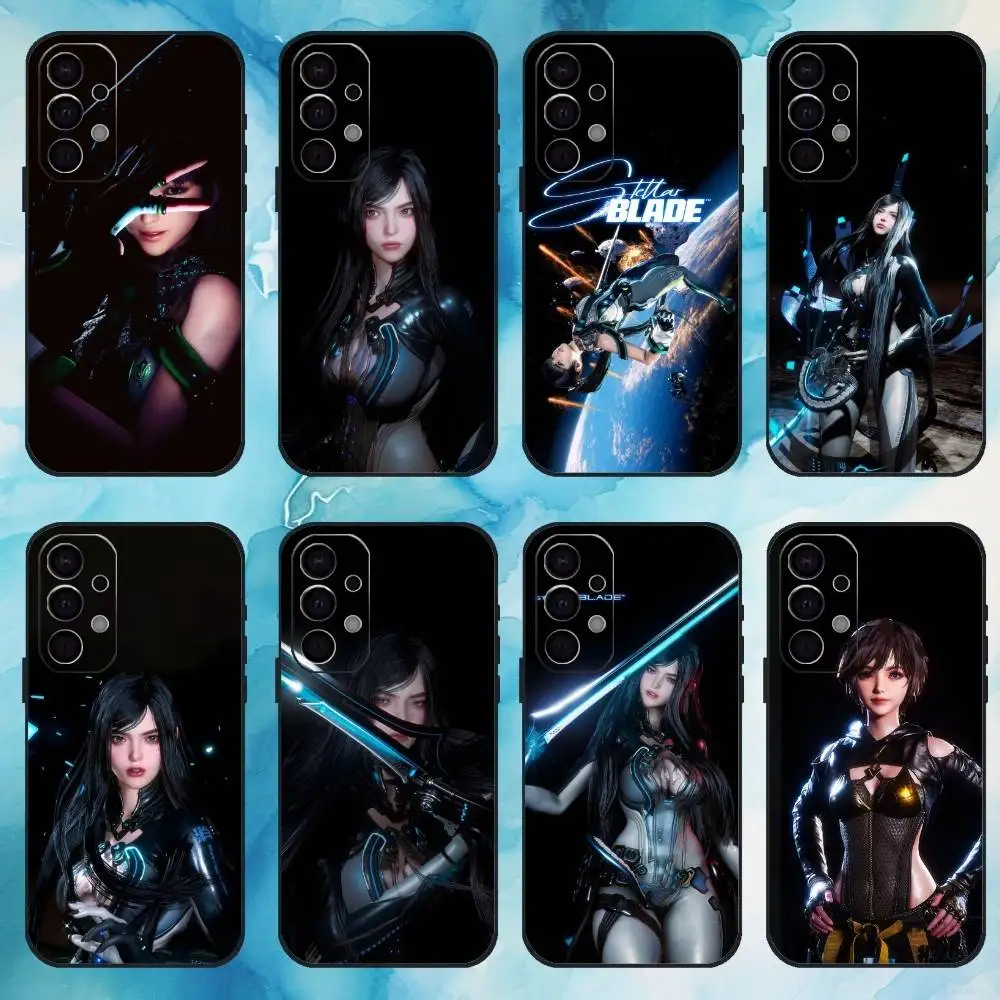 

Game S-Stellar Blade Phone Case For Samsung Galaxy A73,A72,A71,A70,A53,A52,A51,Others Soft Black Cover