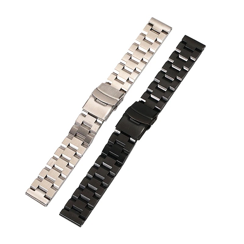 20mm 22mm Stainless Steel Watch Band Strap for seiko 6105 skx007 skx009 diving men watch replace parts Watch Bracelet wristband