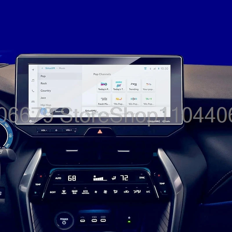 

Tempered glass screen protector For Toyota Venza 2021-2023 8inch or 12.3 inch Car GPS Navigation LCDscreen anti-scratch film